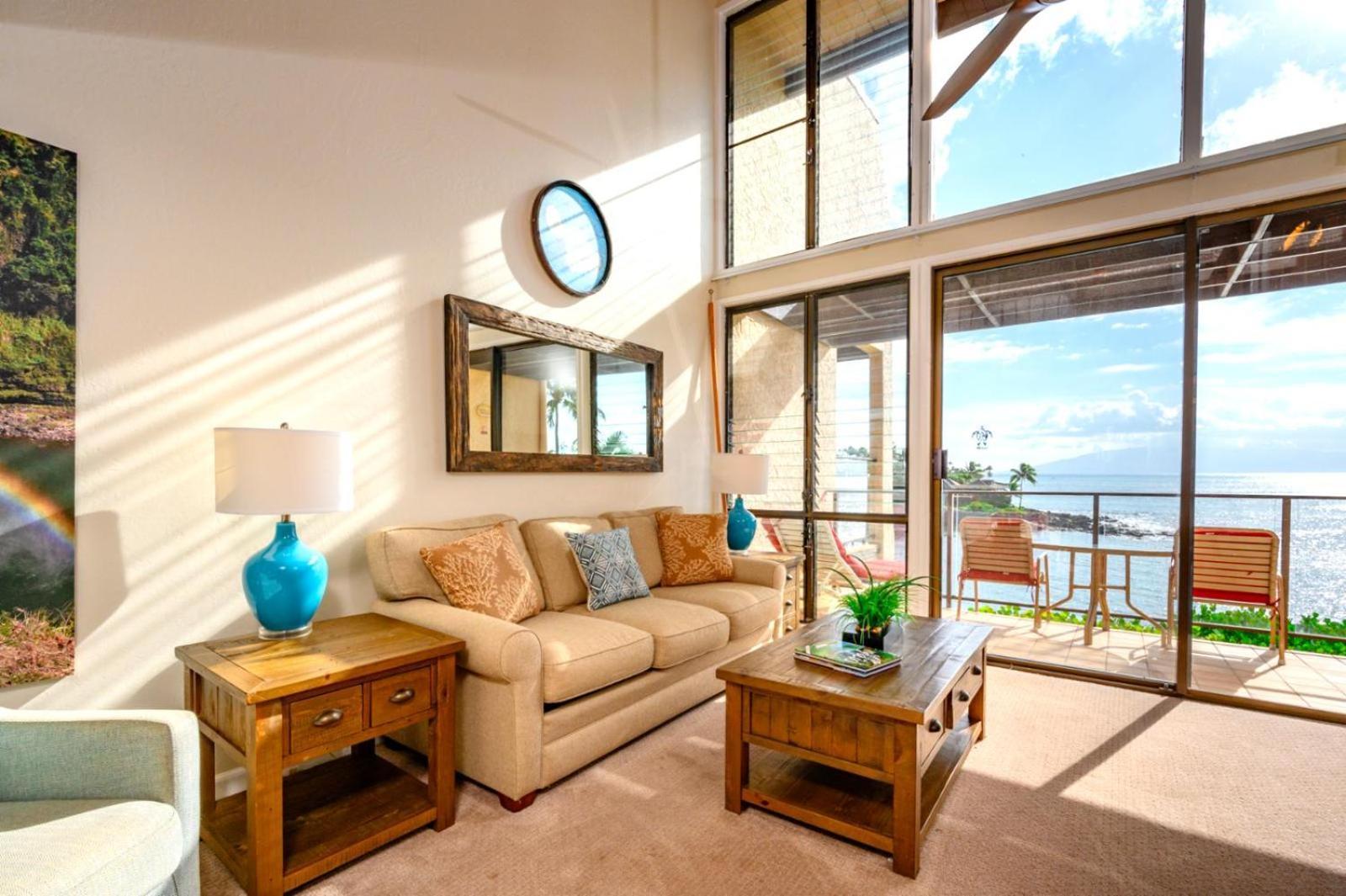 Kbm Resorts Free Car Napili Point Nap-C18 Ocean Front Spacious Villa Kapalua Exterior photo
